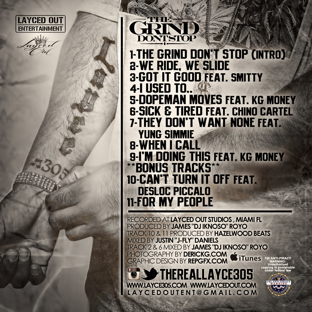 The Grind Don't Stop (Digital Download)